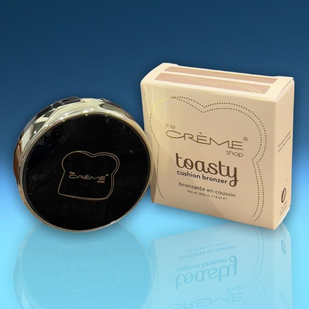 The Creme Shop Toasty Cushion Bronzer 3 Deep Skin Tones Full Size Korean Beauty